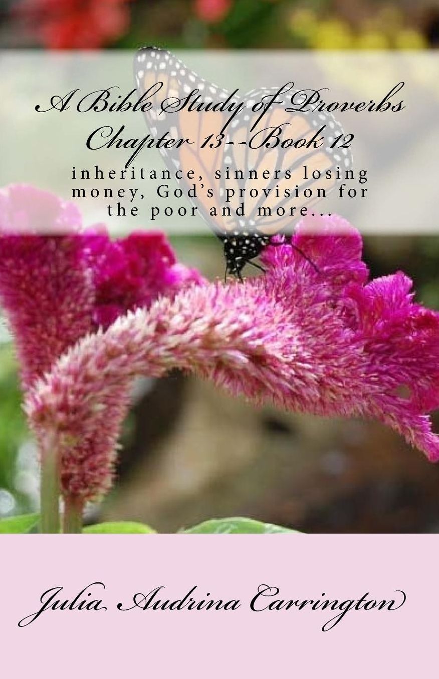 A Bible Study of Proverbs Chapter 13--Book 12