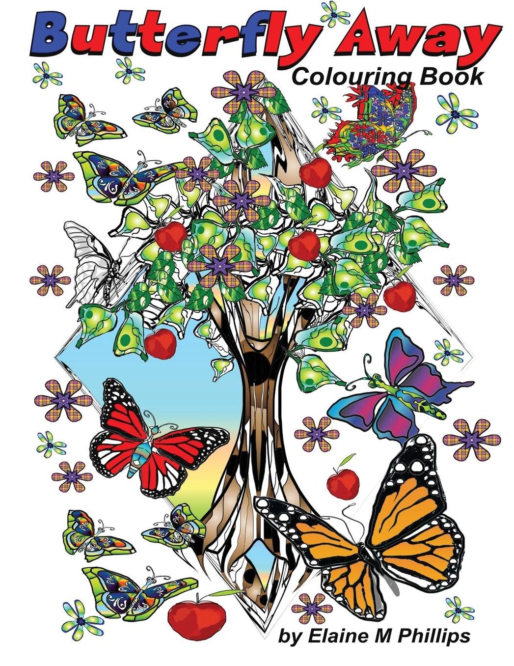 Butterfly Away Colouring Book