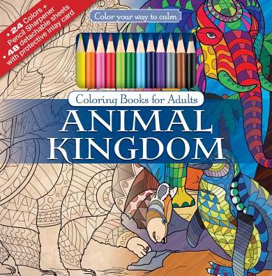 Color Your Way to Calm Animal Kingdom