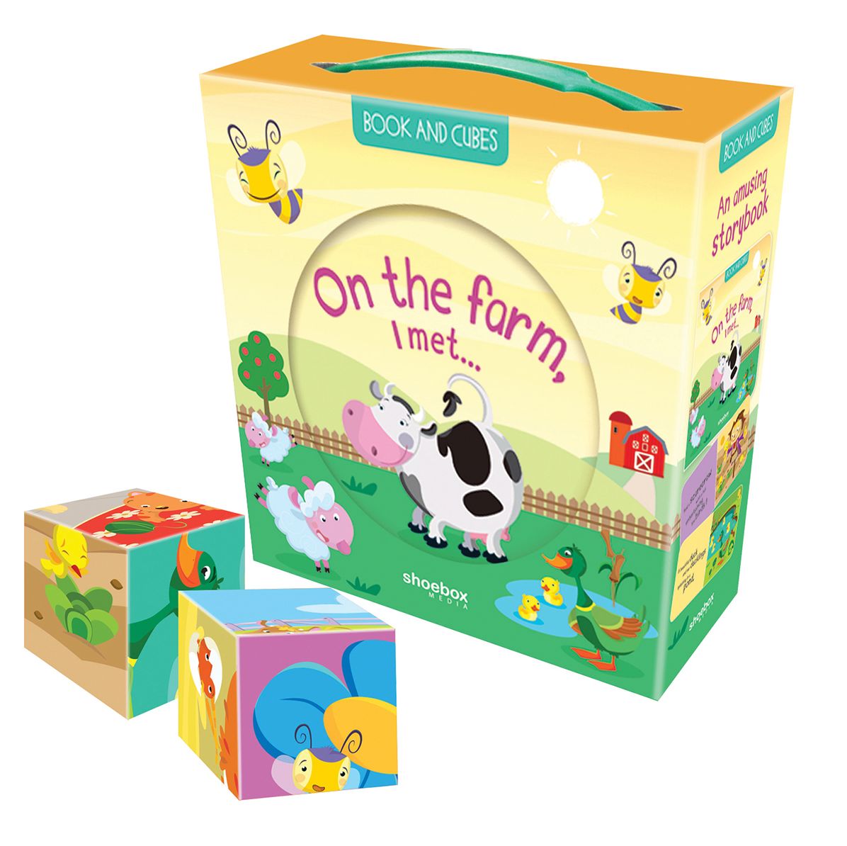 Book and Cube On the Farm