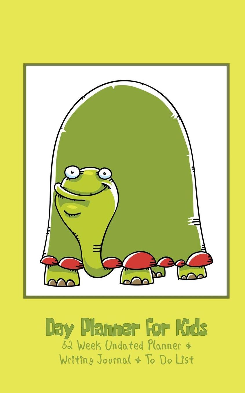 Day Planner for Kids: Day Planner Weekly At a Glance View + To Do List + Writing Journal (Green / 5x8 Inches)