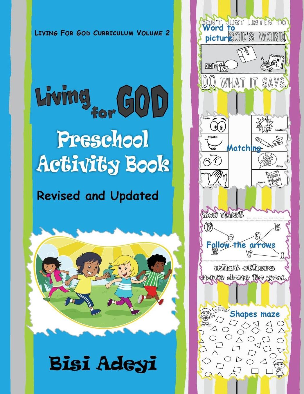 Living For God Preschool Activity Book