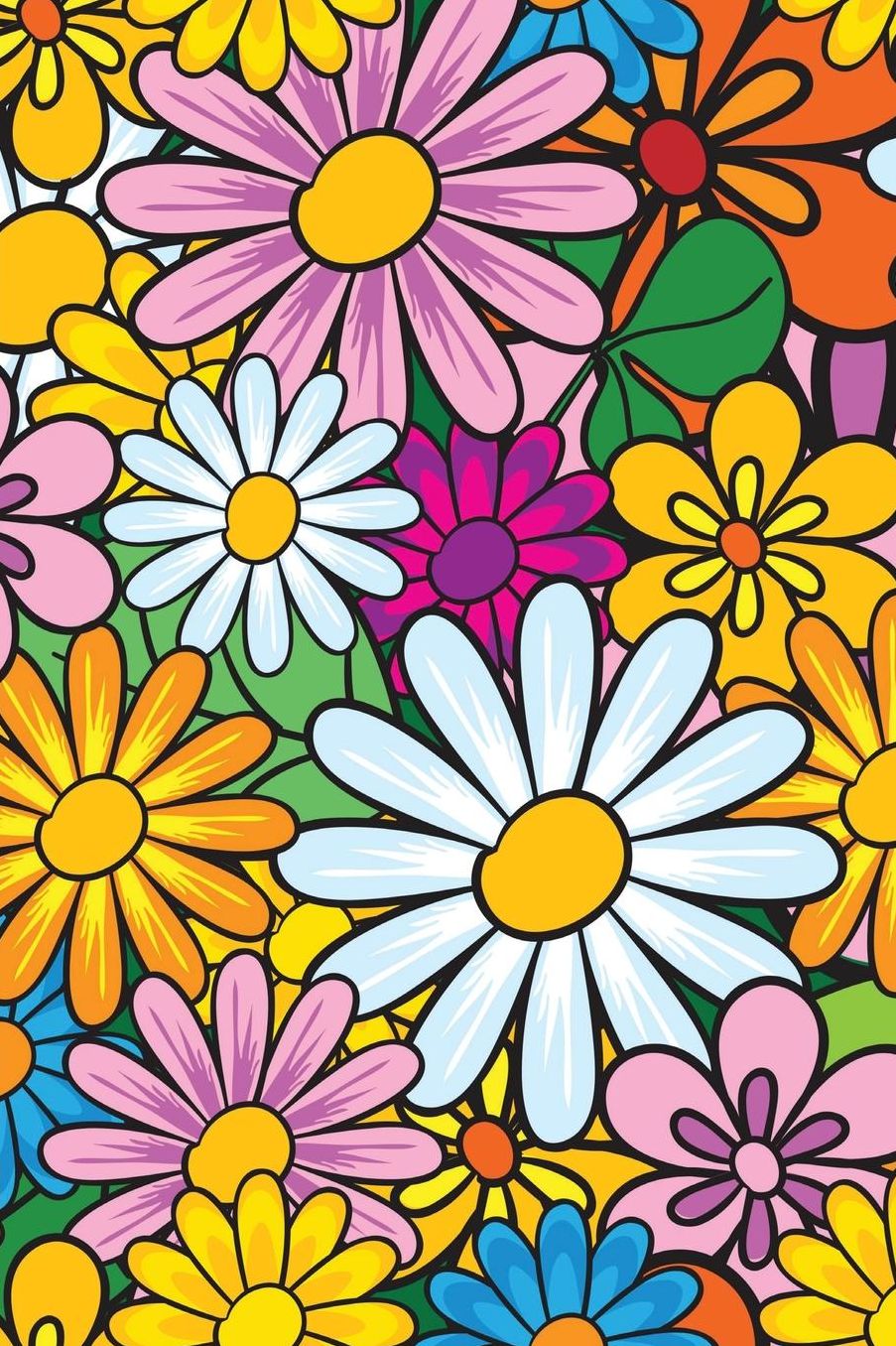 Lizzie Timewarp Notebook (flowers)