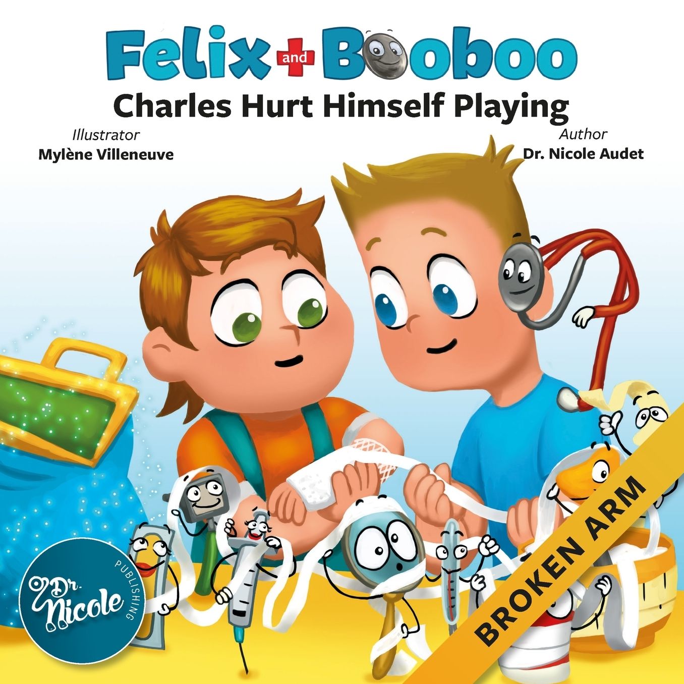 Charles Hurt Himself Playing: Broken Arm