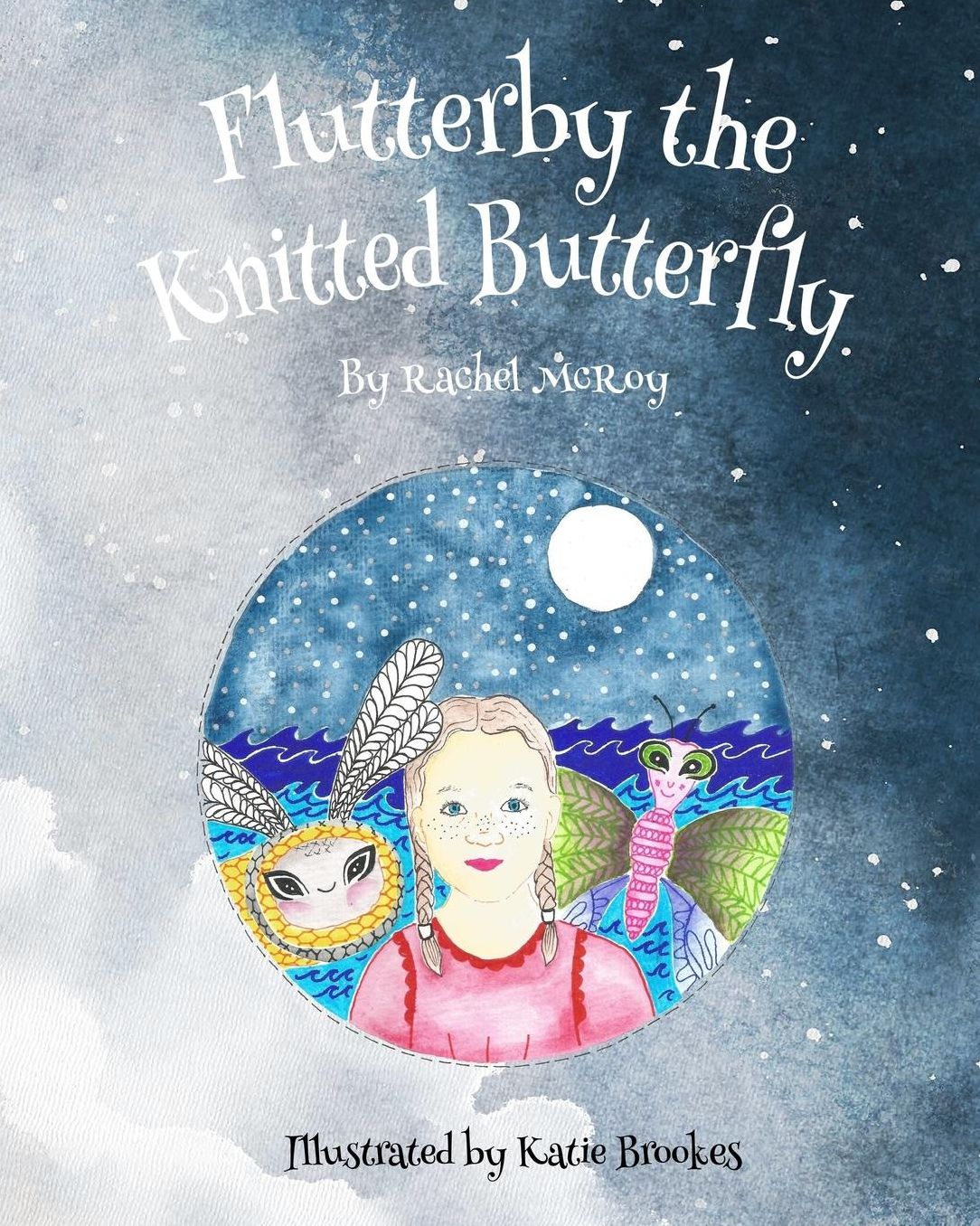 Flutterby the Knitted Butterfly