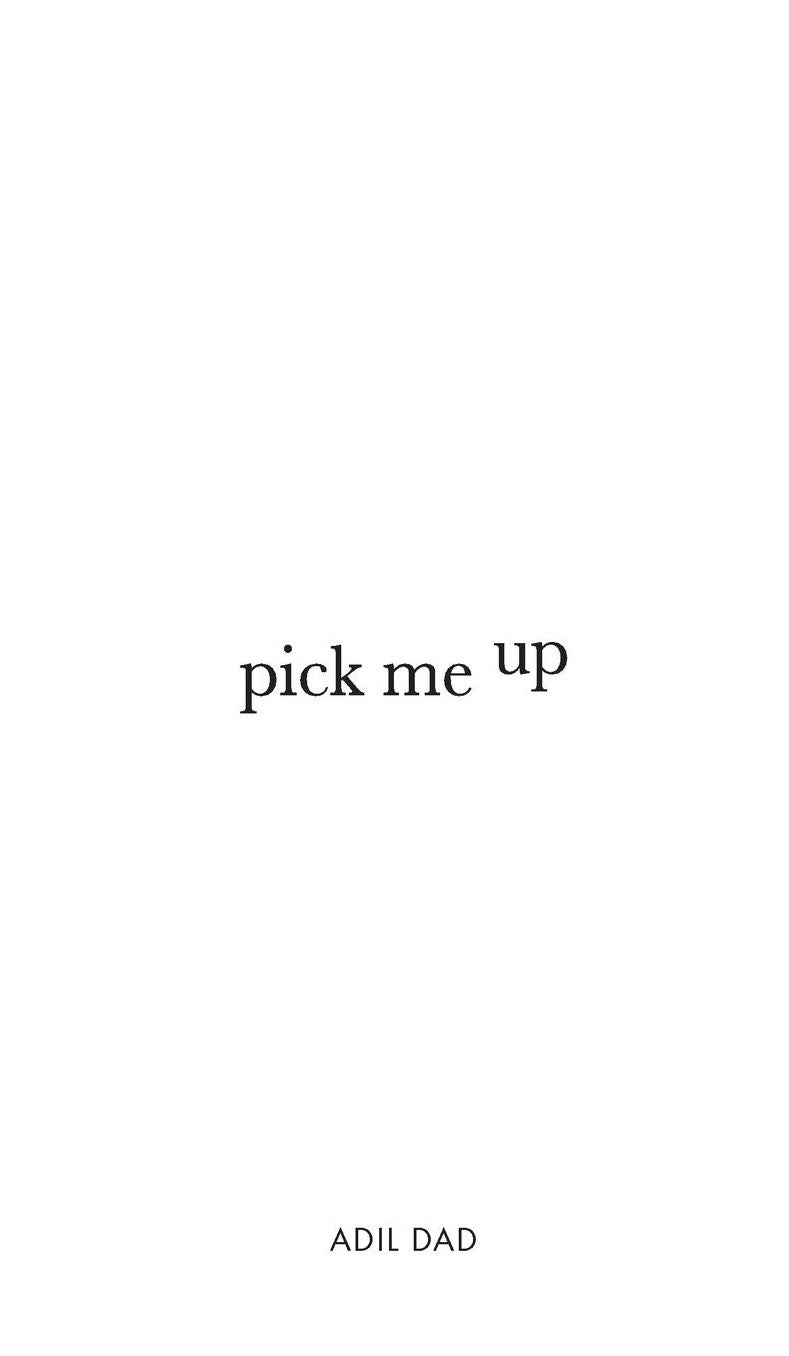 pick me up: a collection of poems