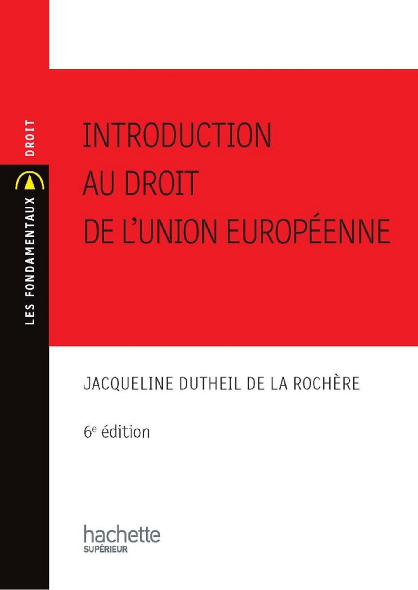 Introduction au droit de l'union européenne 2010/2011