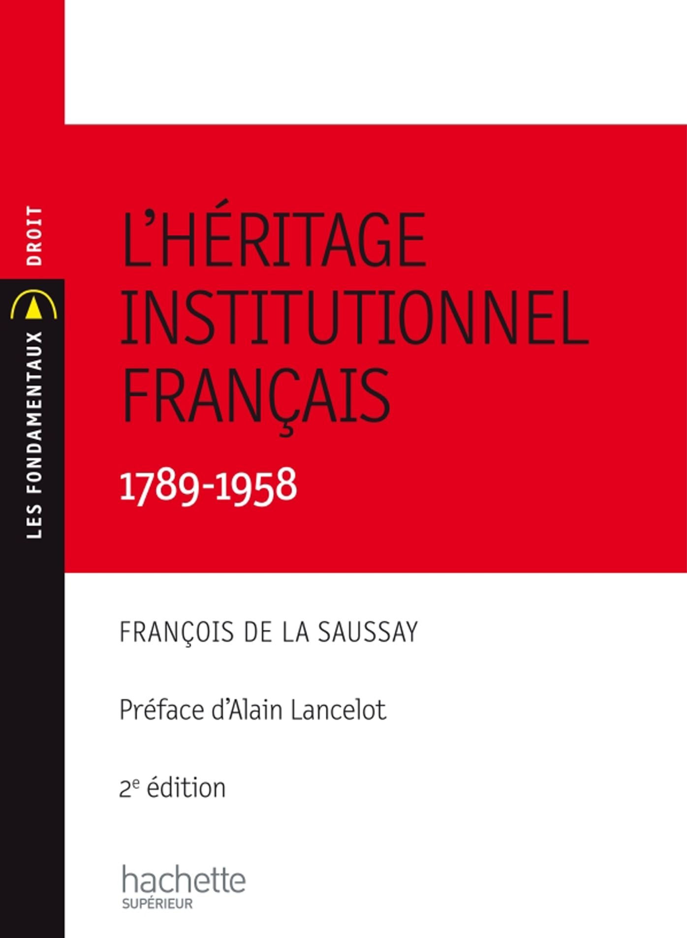 L'héritage institutionnel français