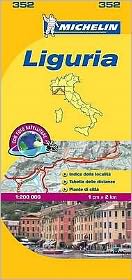 Michelin Map Italy: Liguria 352