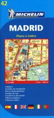 Michelin Madrid Street Map #42