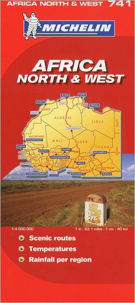 Northwest Africa Map