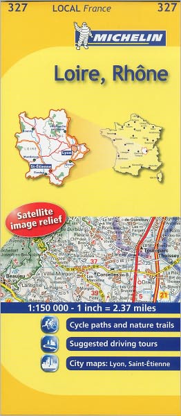 Michelin Map France: Loire, Rhne 327