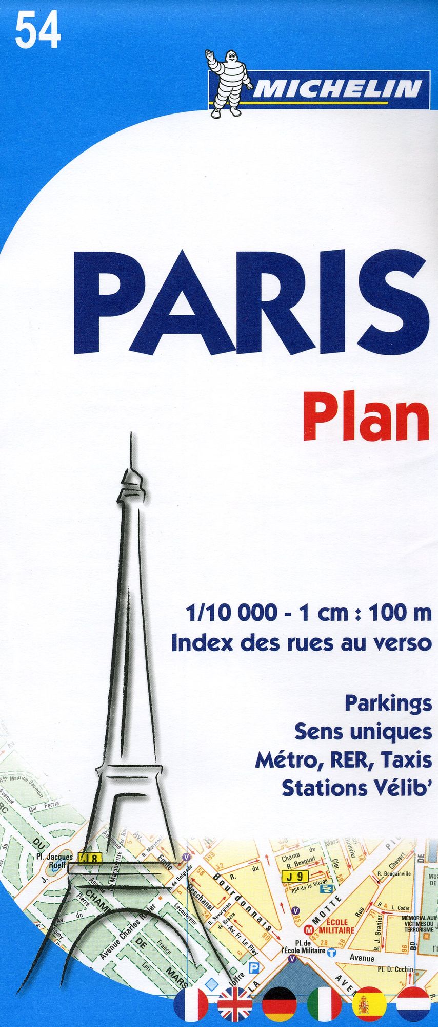Paris, France Map