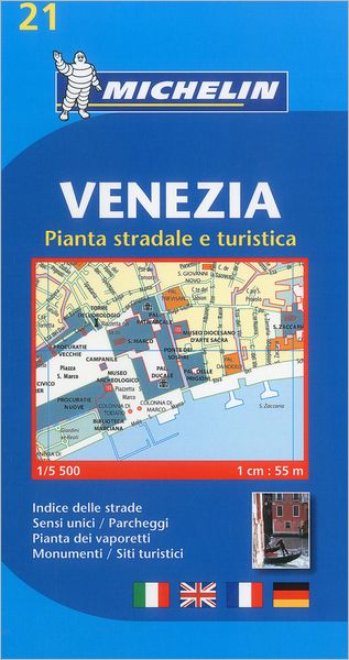 Venezia Stadtplan 1 : 8 000