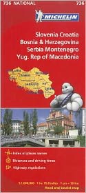 Slovenia Croatia Bosnia-Herzegovina Yugoslavia Map