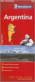 Michelin Argentina Map 762