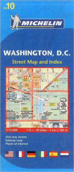 Michelin Washington DC Map 10