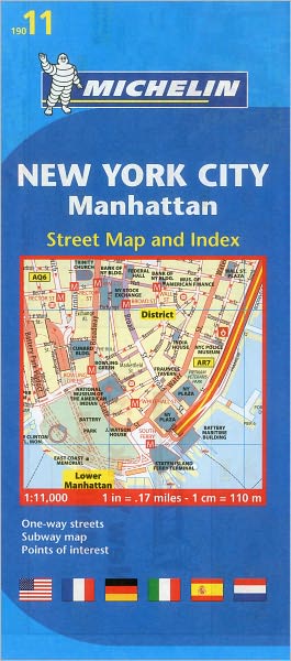 Michelin New York City: Manhattan Map 11