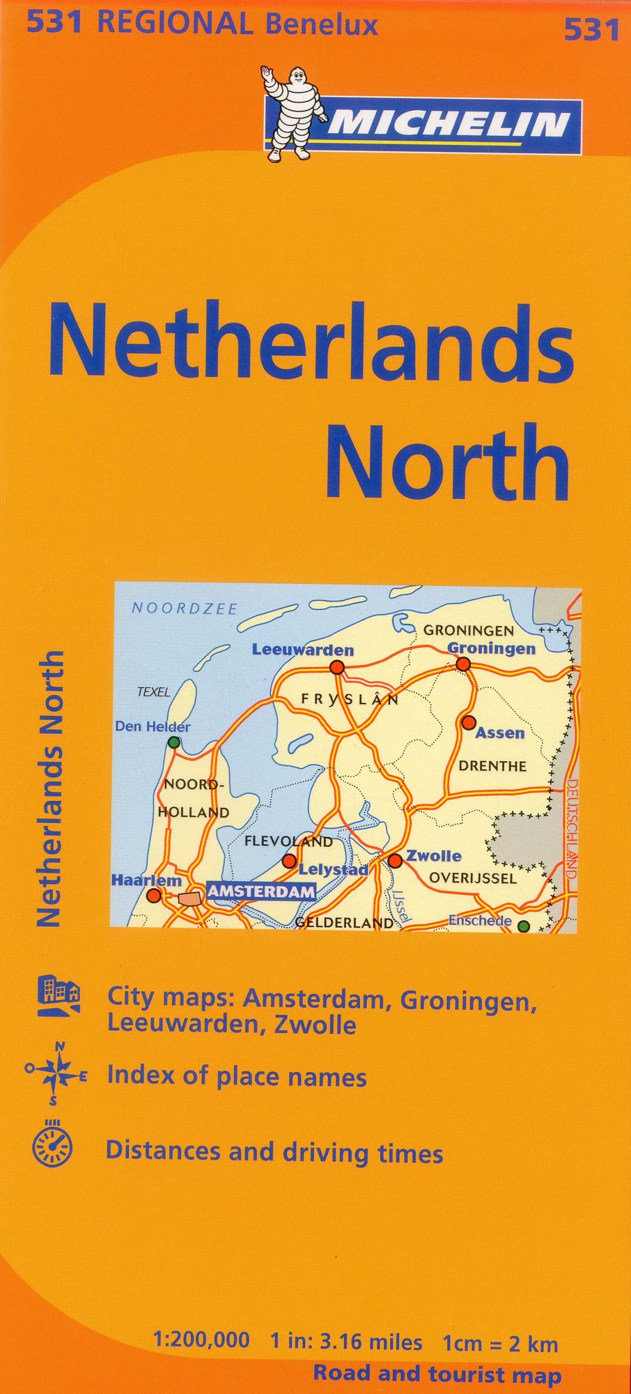 Michelin Netherlands: North Map 531