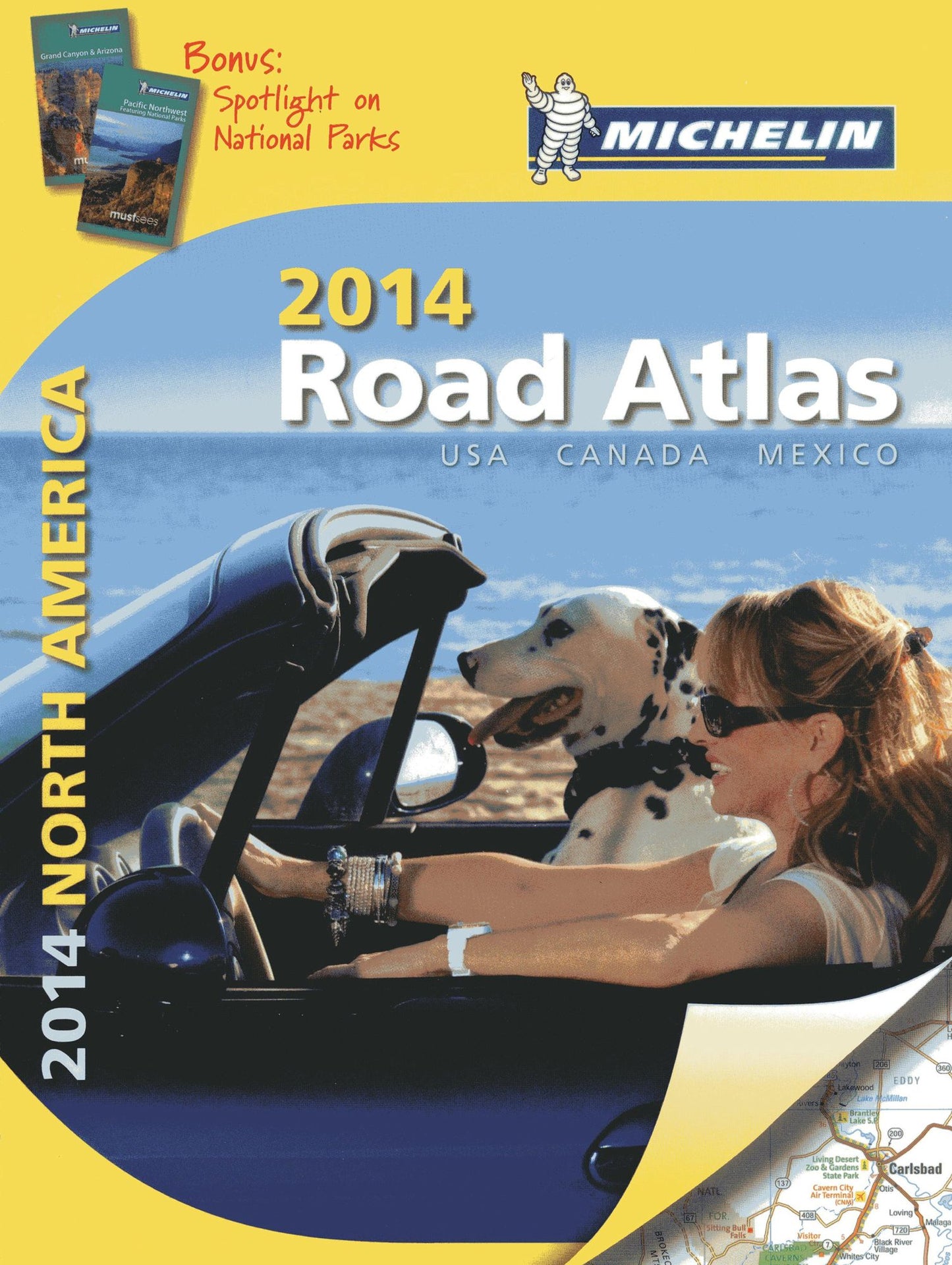 Michelin North America Road Atlas 2014