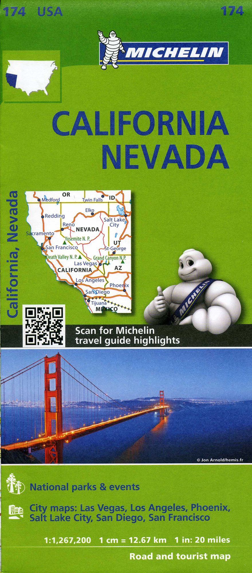 California/Nevada M 174 Map