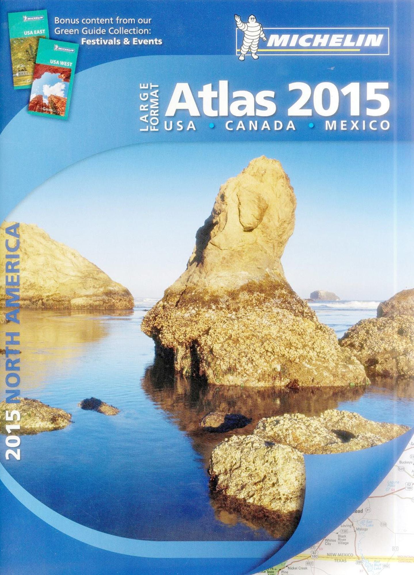 Michelin North America Large Format Atlas 2015