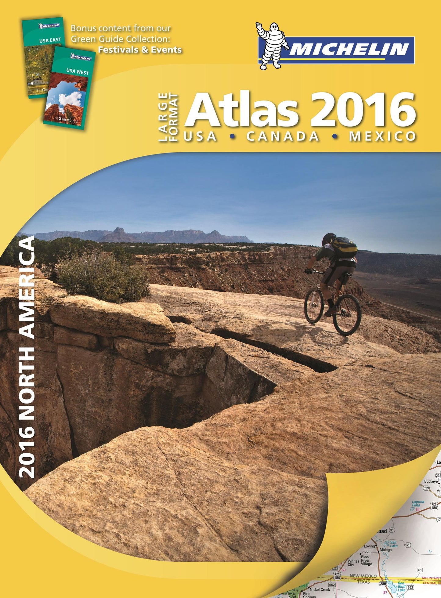 Michelin North America Large Format Atlas 2016