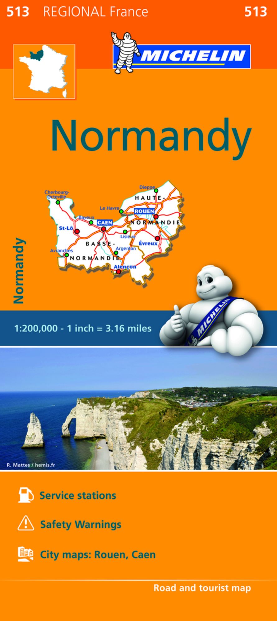 Michelin Regional Normandy / Normandie