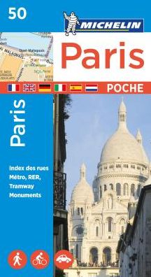 Michelin Paris Pocket Map 50 (Plan Poche)