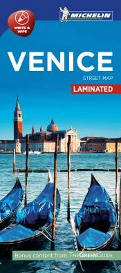 Michelin Venice City Laminated Map