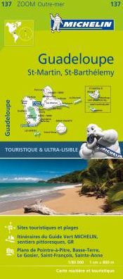 Michelin Zoom Guadeloupe Map 137