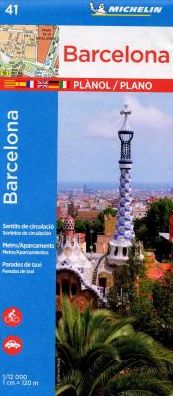 Michelin Barcelona Map 41