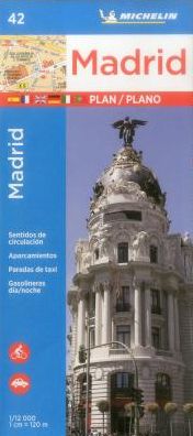 Michelin Madrid Map 42