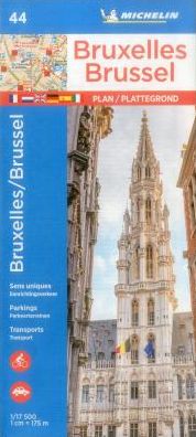 Michelin Brussels Map 44