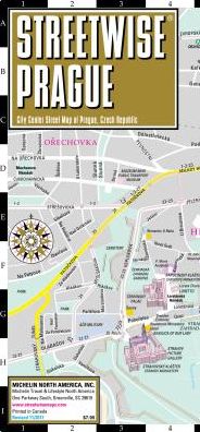 Streetwise Prague Map - Laminated City Center Street Map of Prague, Czech-Republic