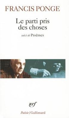 Parti Pris des Choses