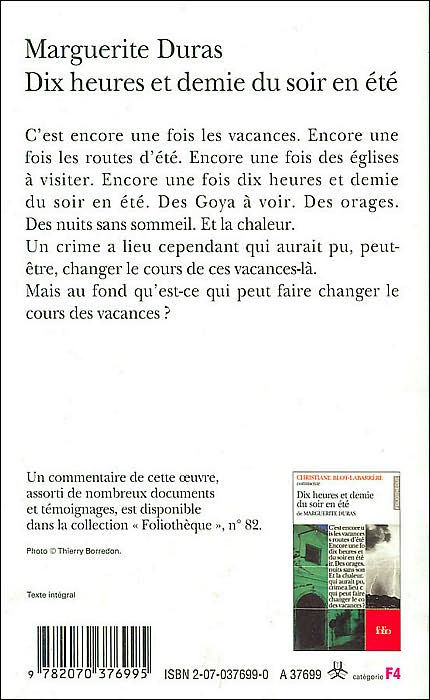Dix Heures Et Demie Du Soir En Ete