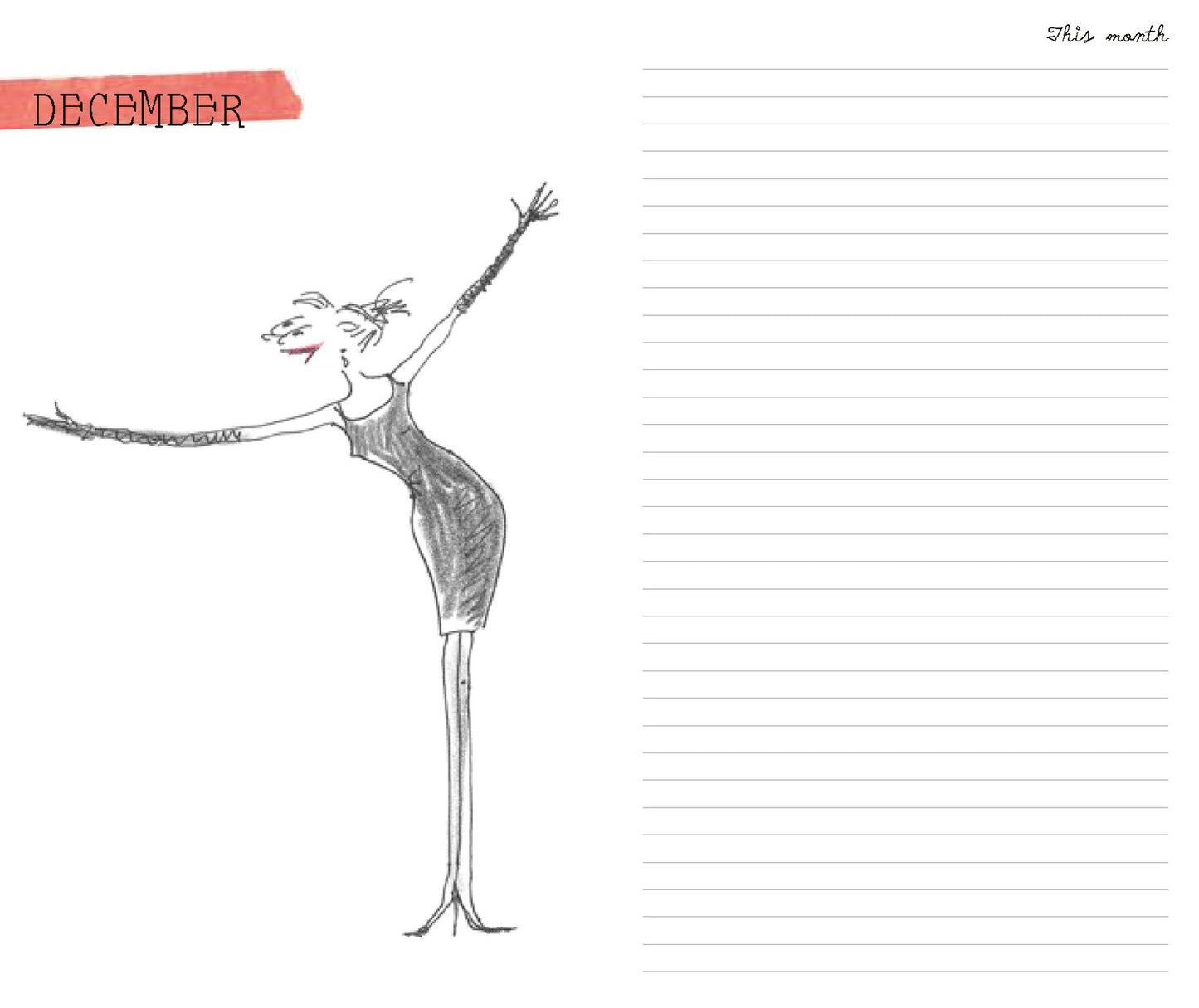 2014 Parisian Chic Weekly Planner