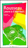 Lettre a D'Alembert Sur Son Article - Gensve