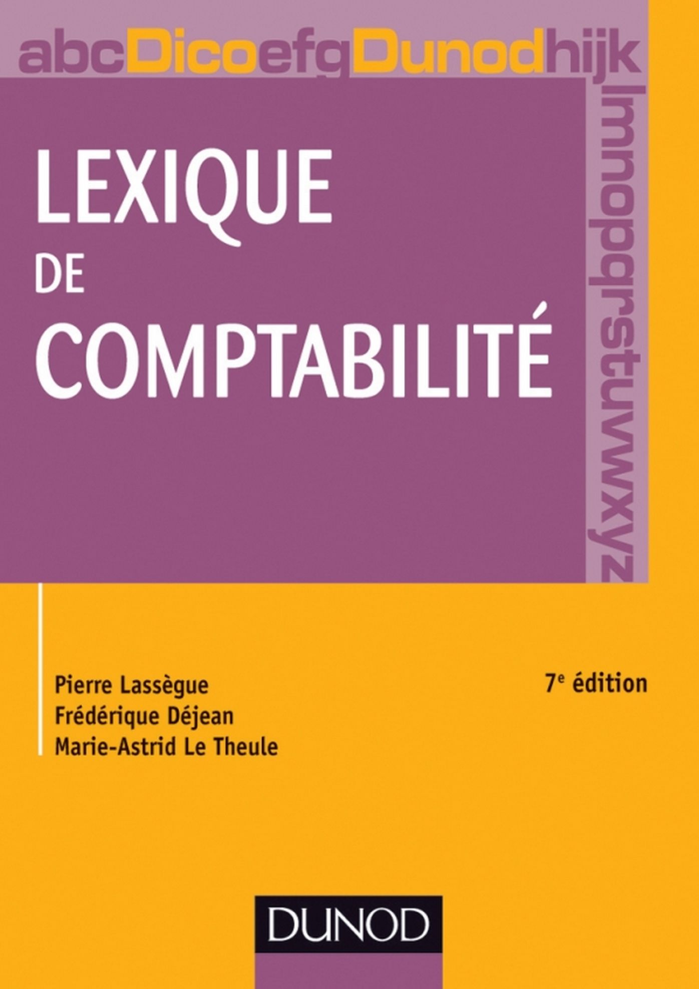 Lexique de comptabilité - 7e édition