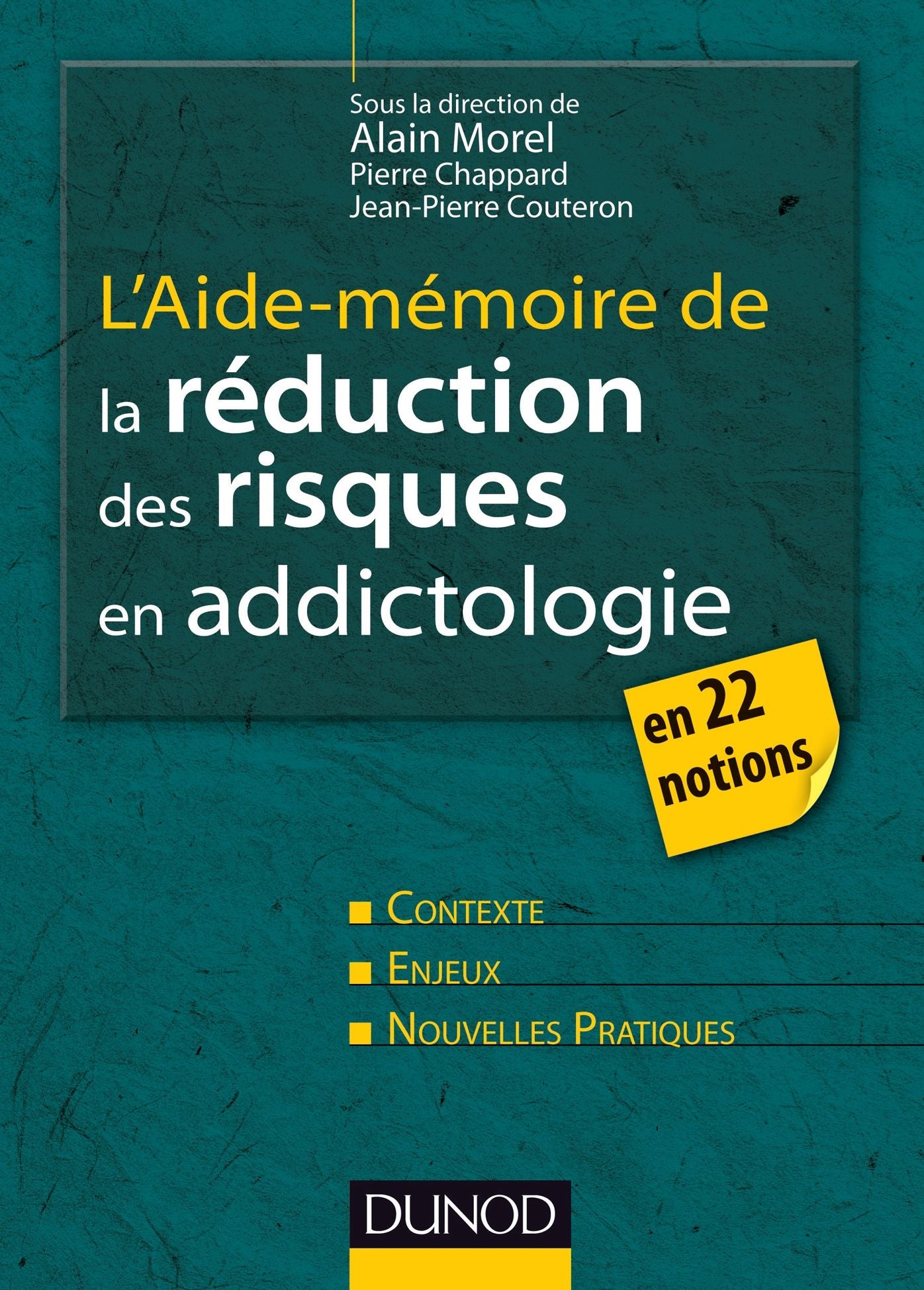 L'aide-mémoire de la réduction des risques en addictologie: en 22 fiches