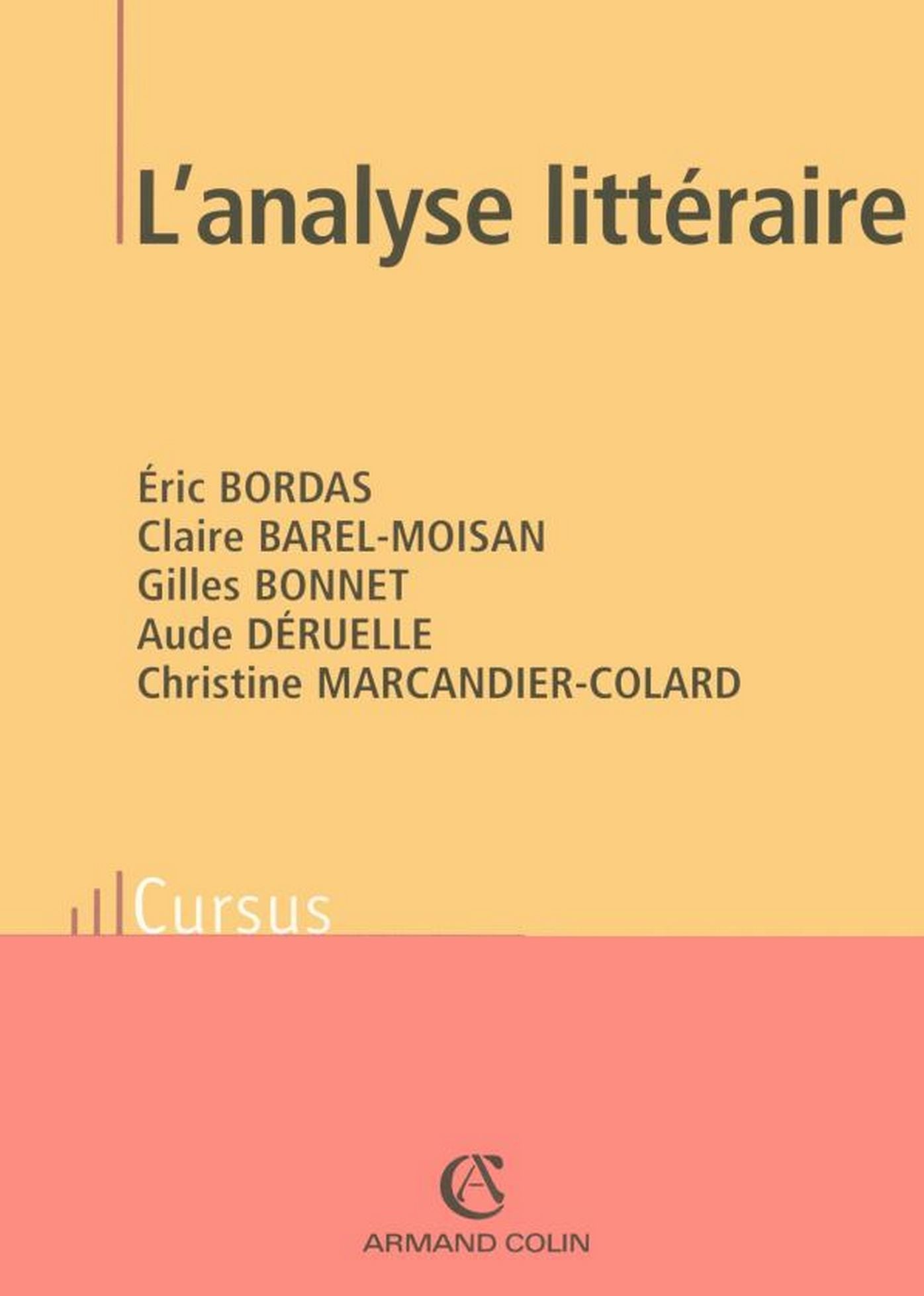 L'analyse littéraire: Notions et repères