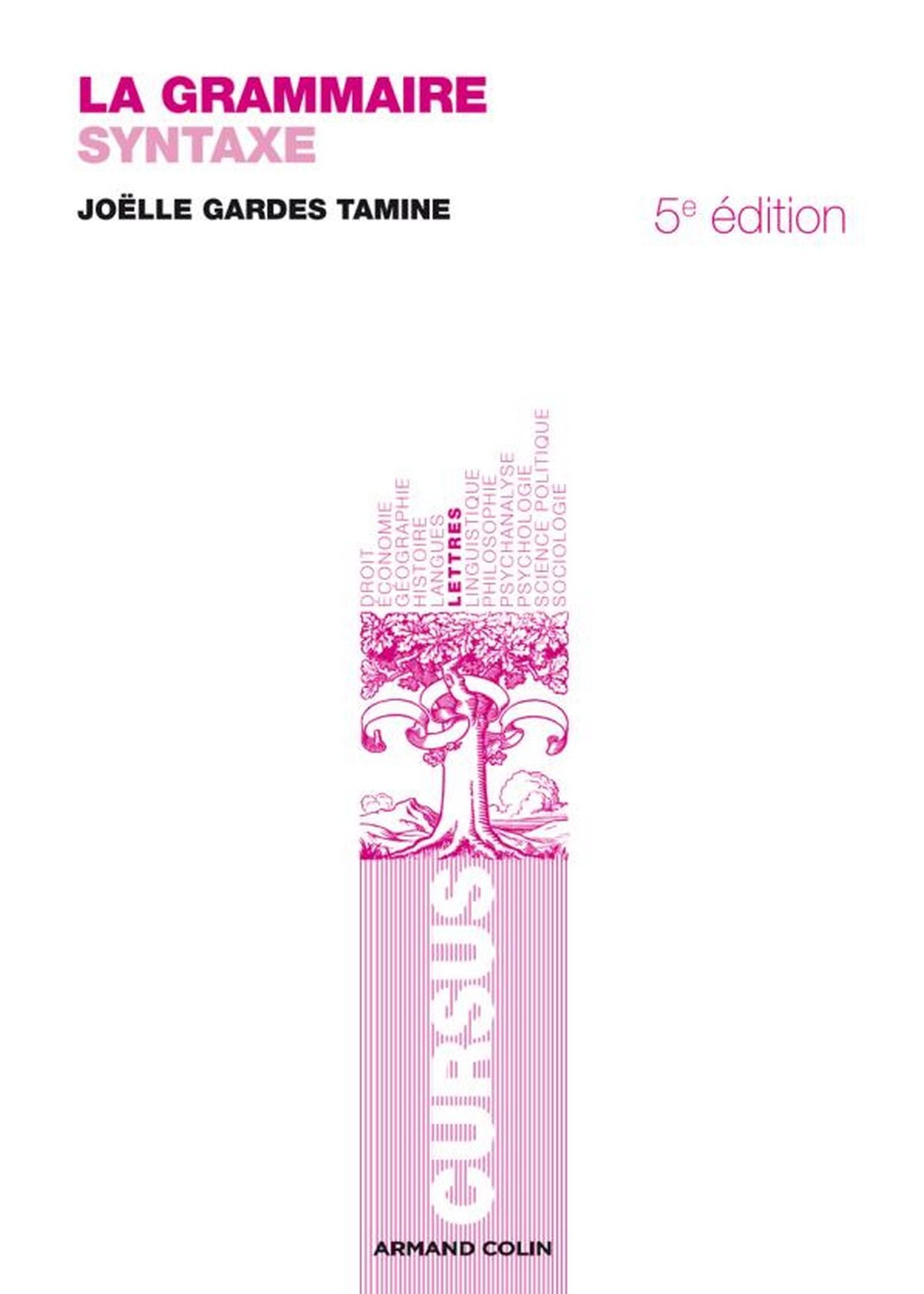 Grammaire: Syntaxe
