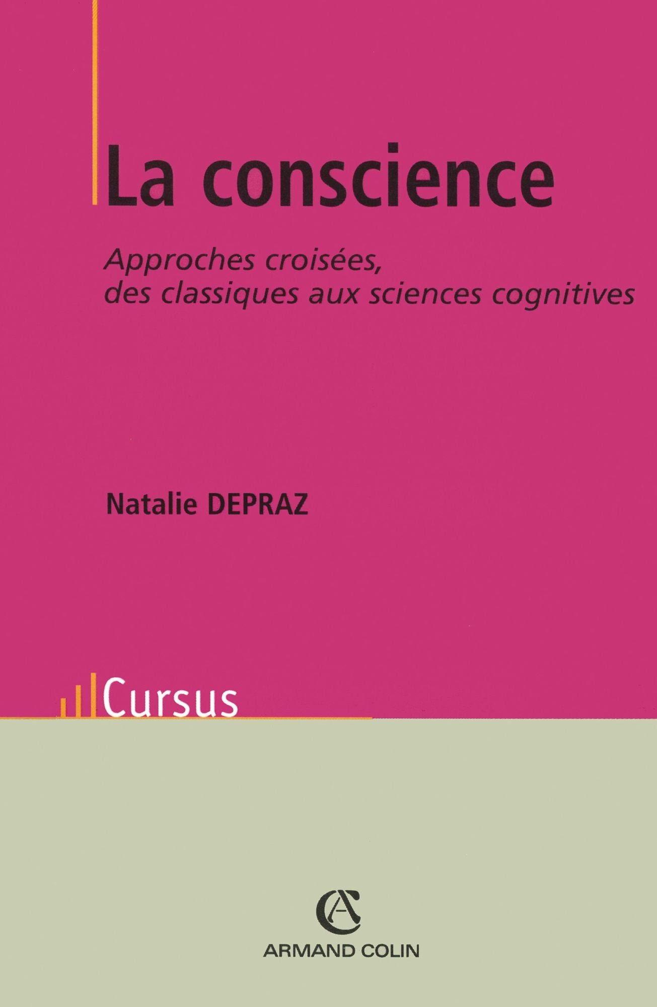 La Conscience: Approches croisées, des classiques aux sciences cognitives