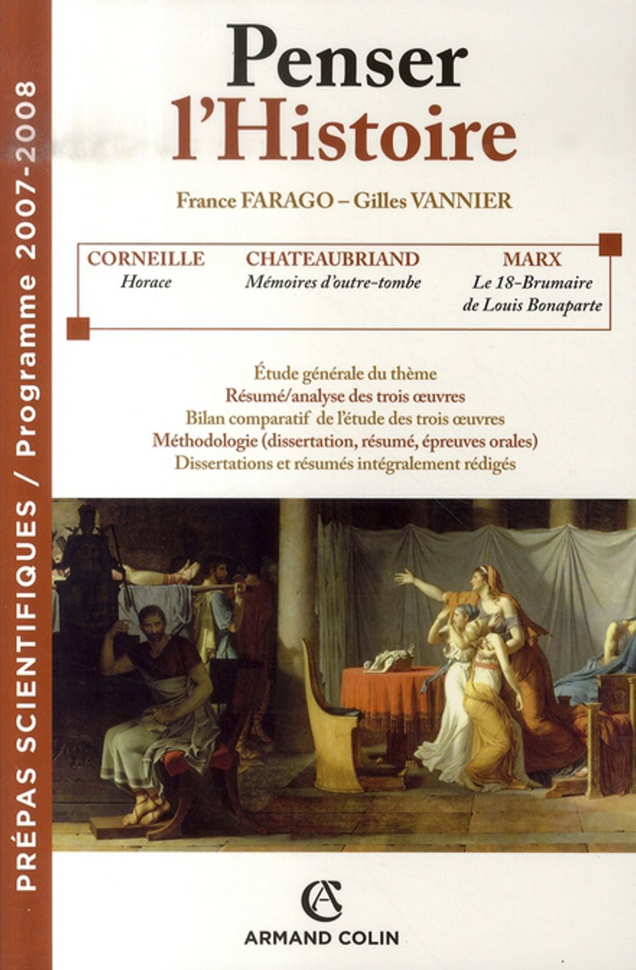 Penser l'Histoire: Prépas scientifiques / Programme 2007-2008