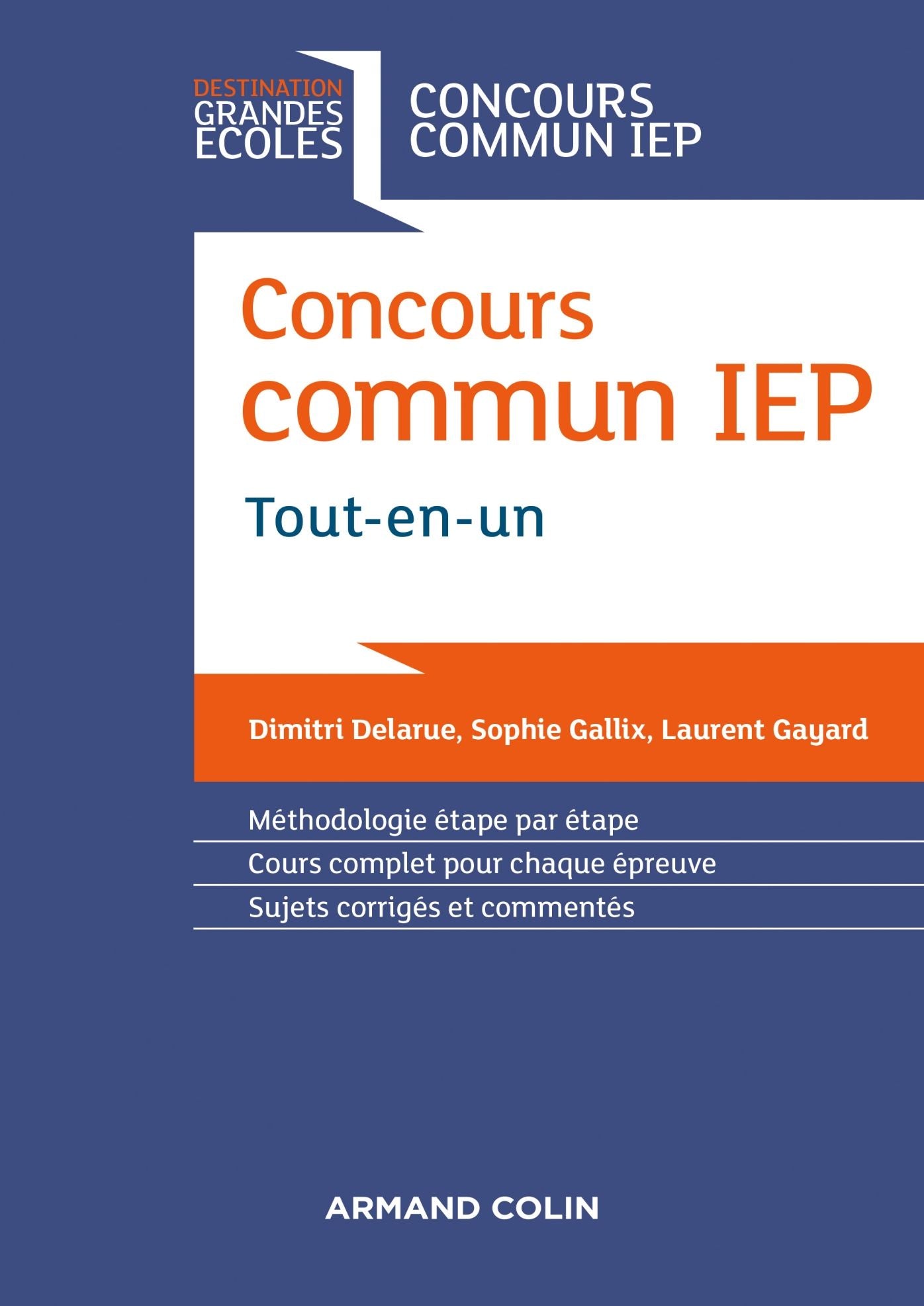 Concours commun IEP: Tout-en-un