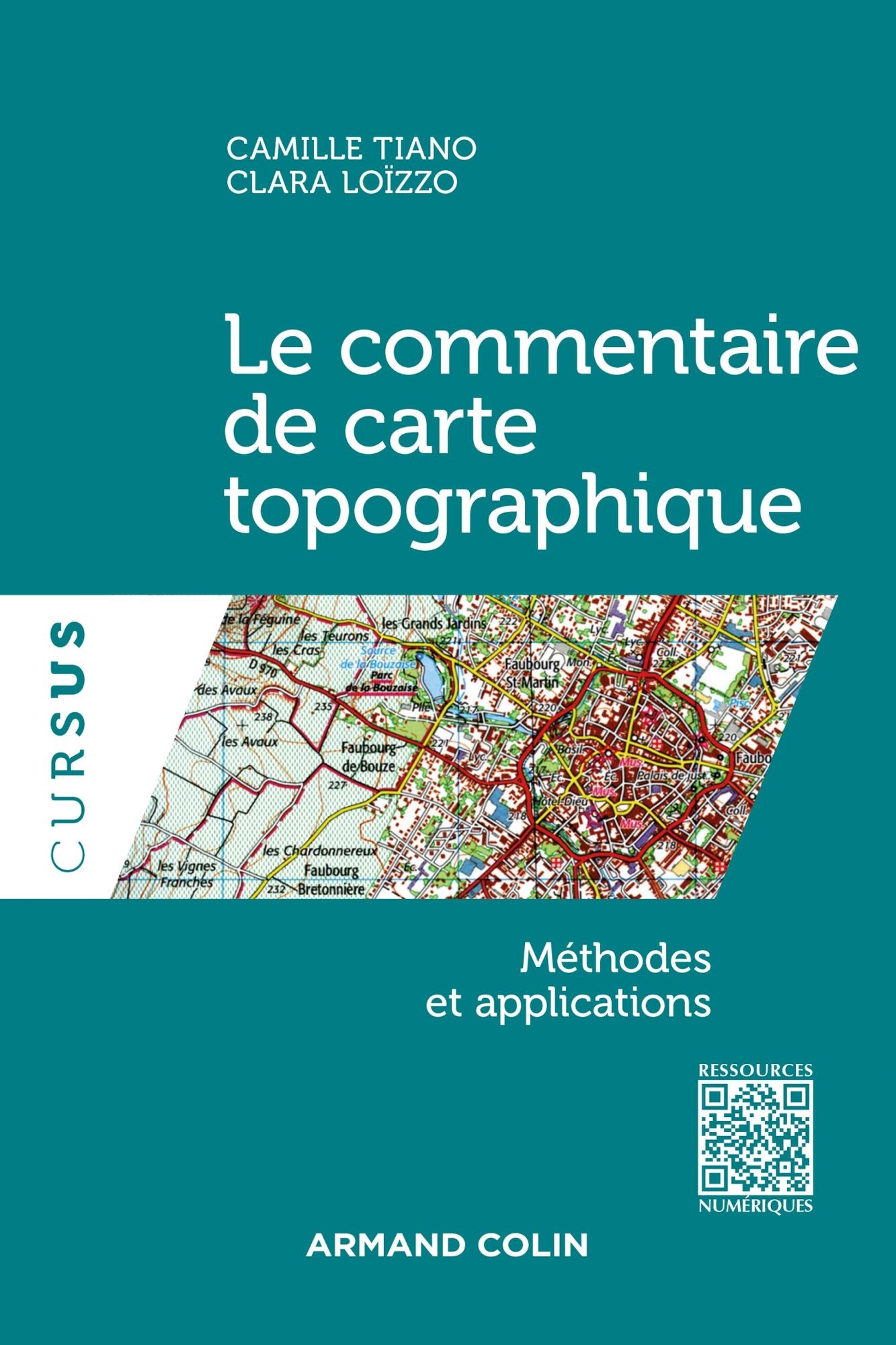 Le commentaire de carte topographique - Méthodes et applications: Méthodes et applications