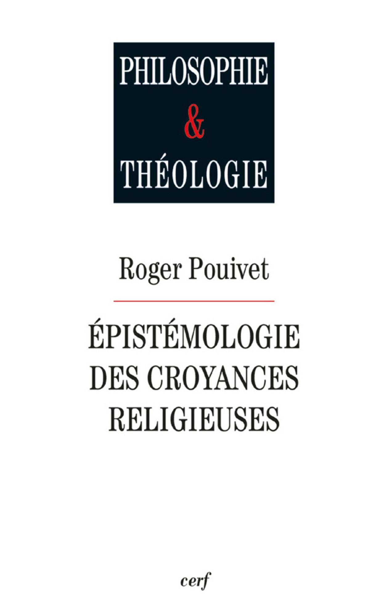 Épistémologie des croyances religieuses