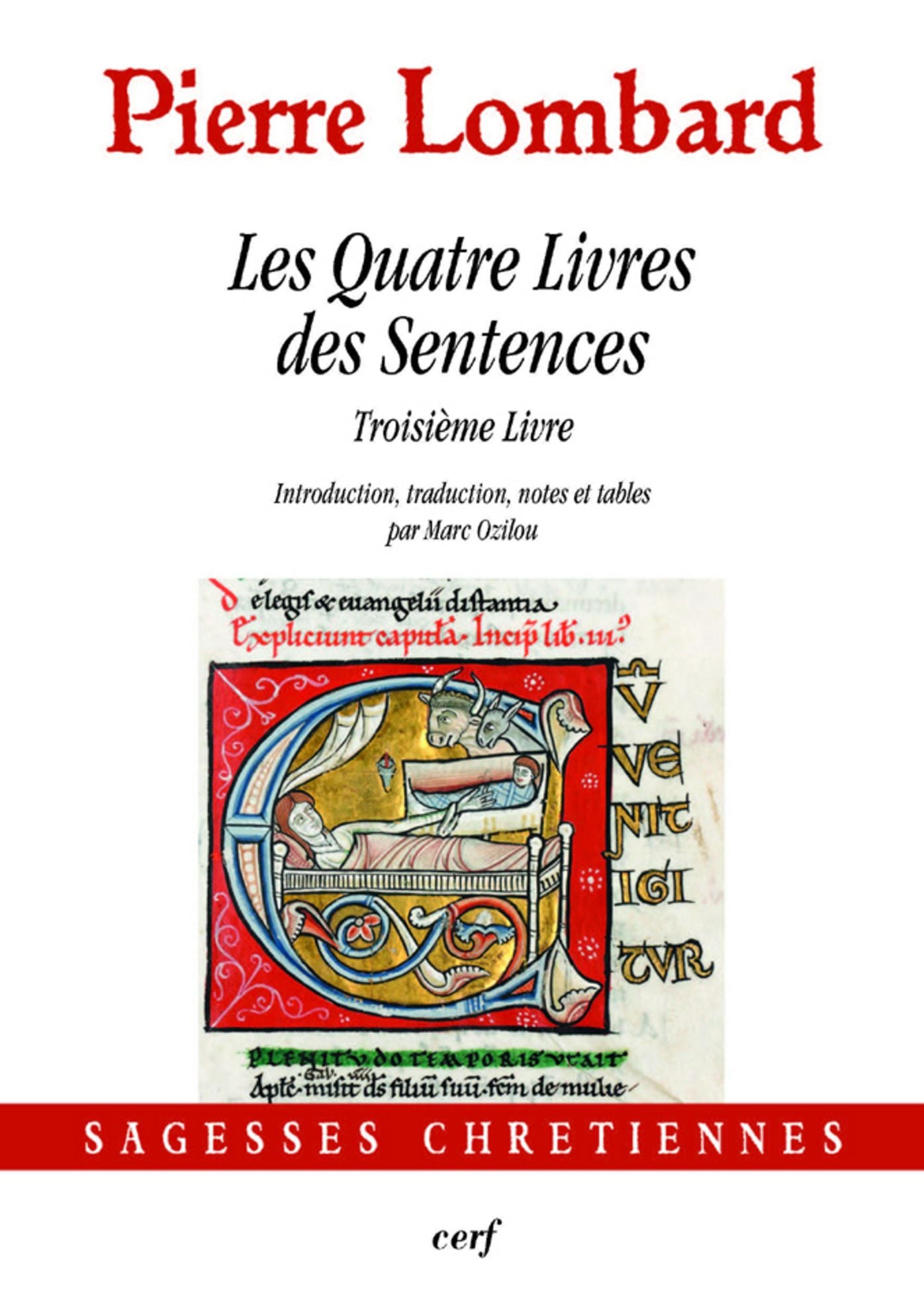 Les Quatre Livres des Sentences: Troisième Livre