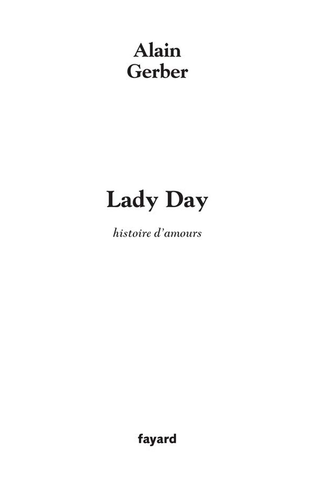 Lady Day: Histoires d'amour